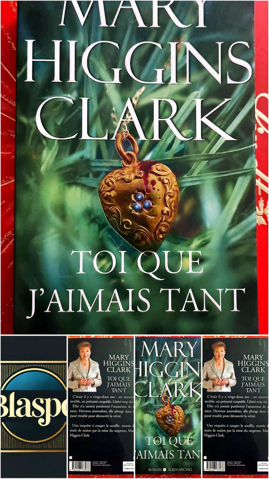 Toi que j’aimais tant – Mary Higgins Clark – Roman policier livre