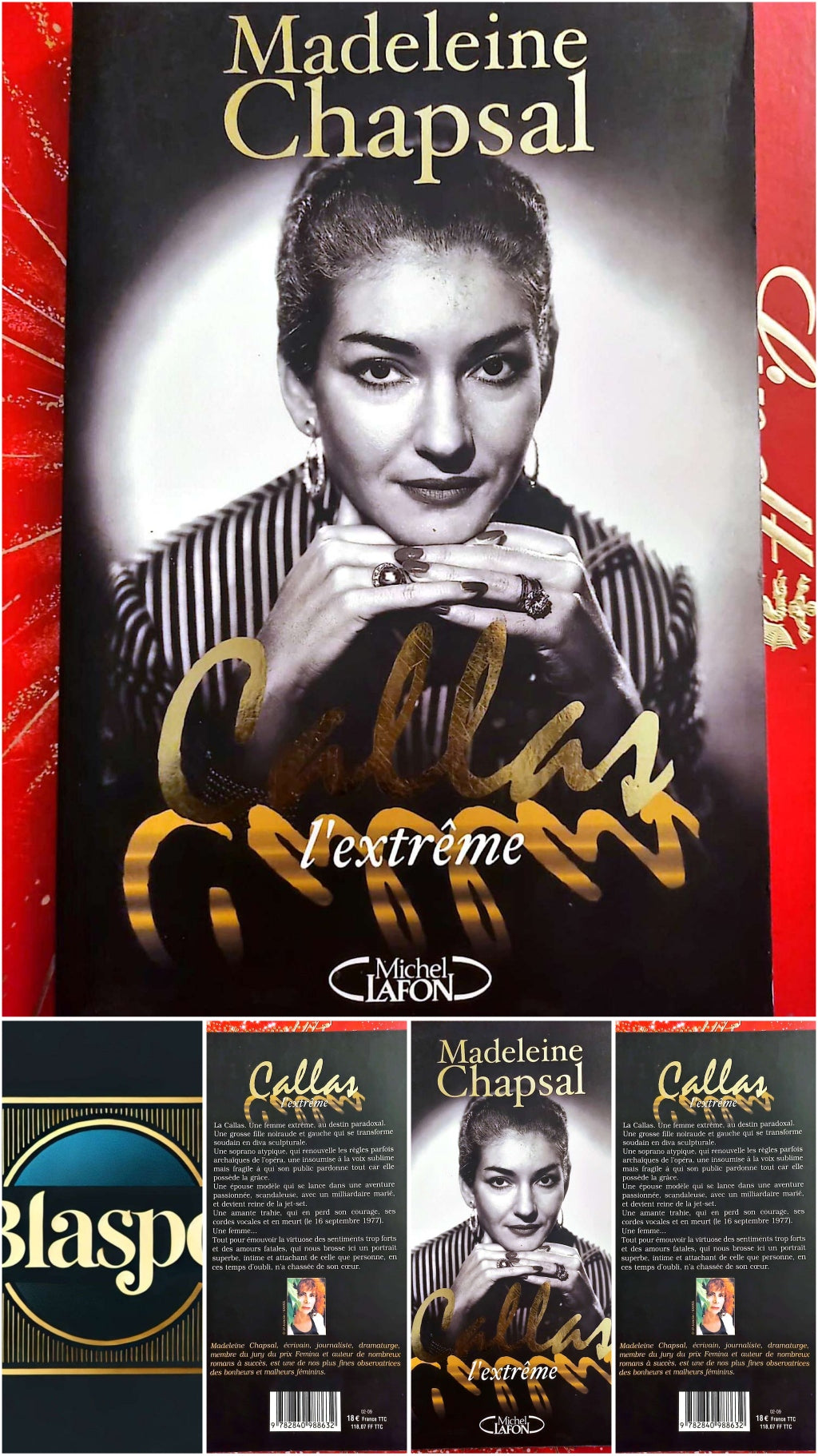 Callas l’extrême – Madeleine Chapsal – Biographie livre