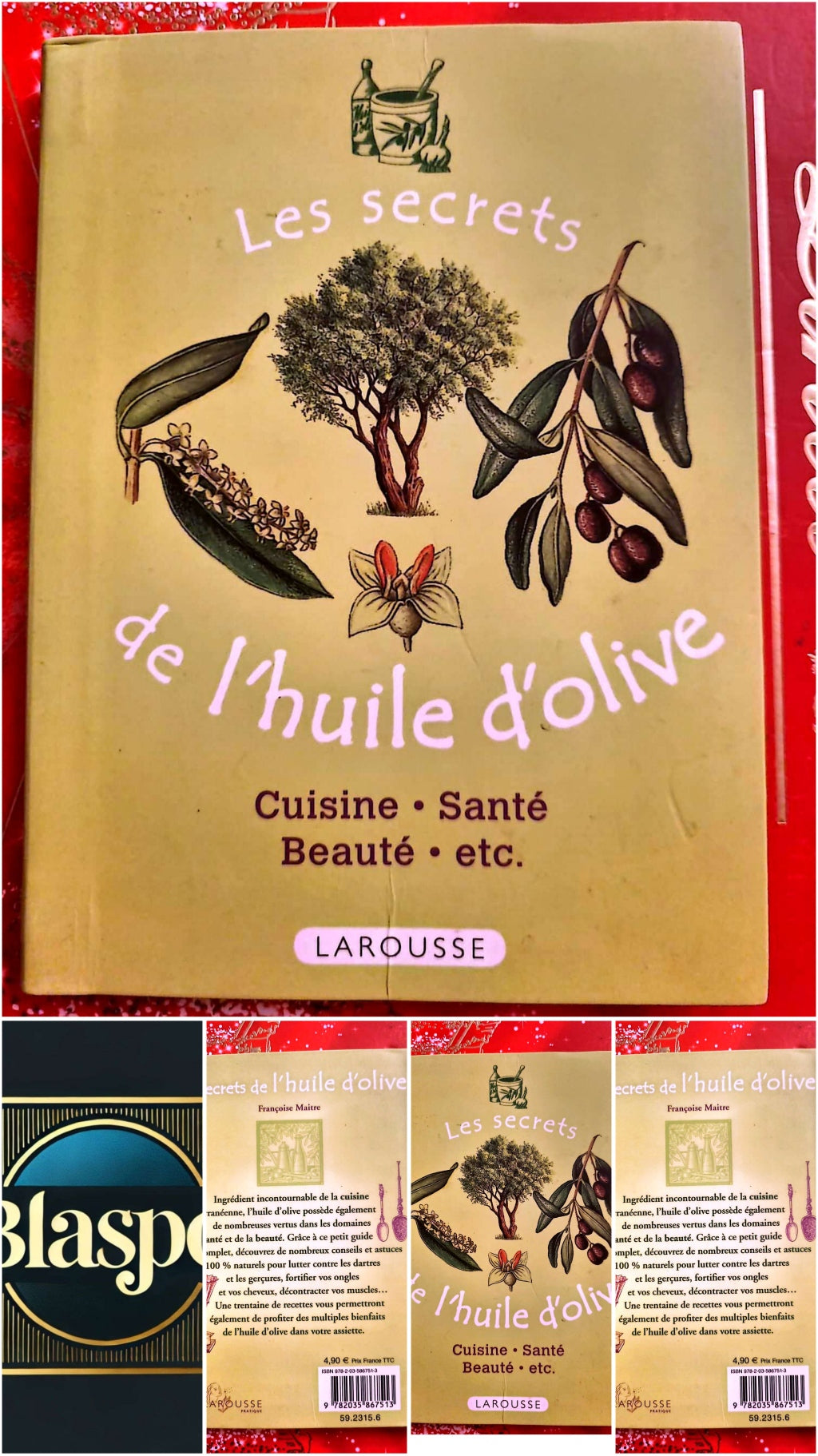 Les secrets de l’huile d’olive – Cuisine, santé, beauté – Guide pratique livre de cuisine