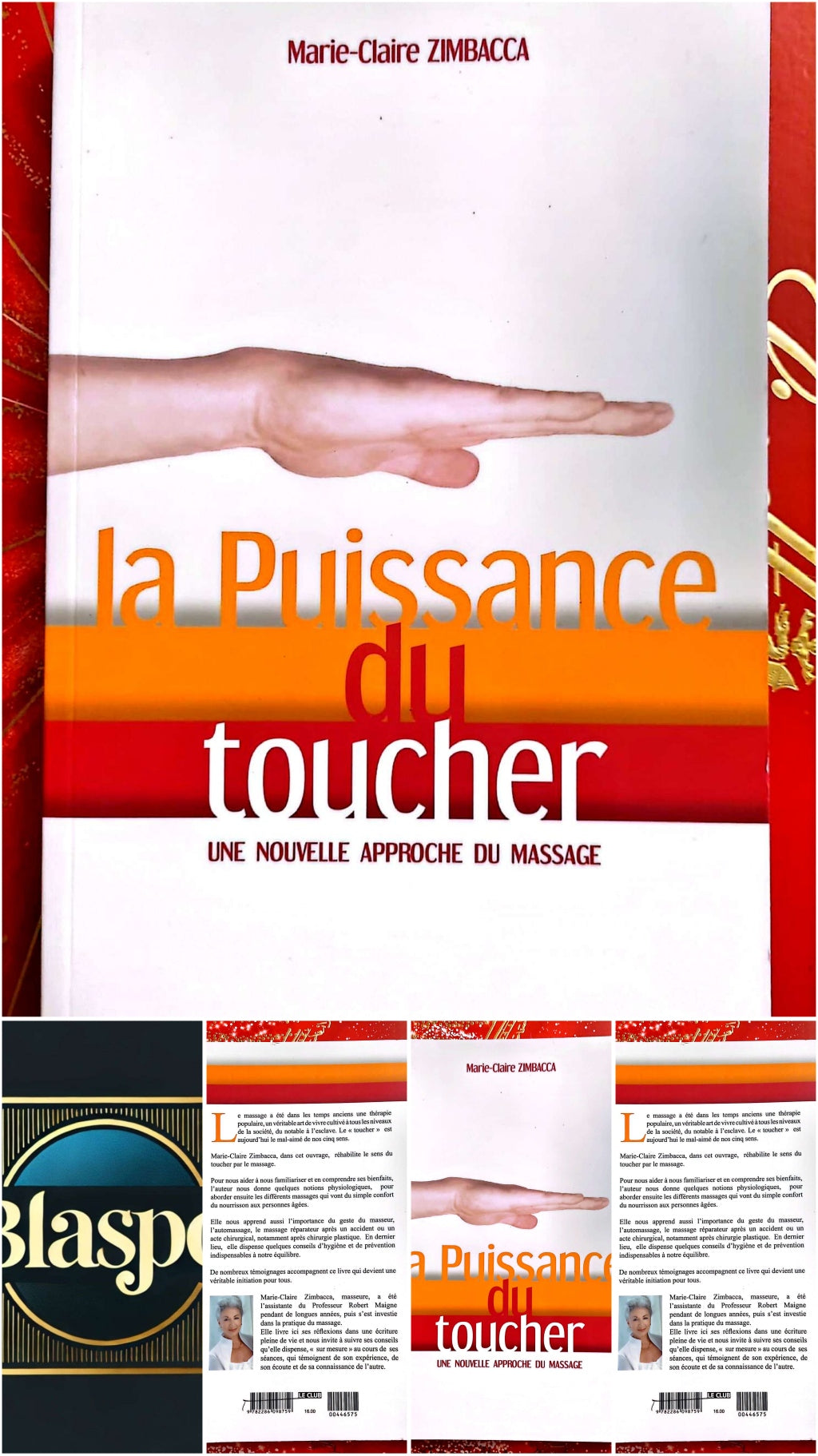 La Puissance du toucher – Marie-Claire Zimbacca – Massage et bien-être livre