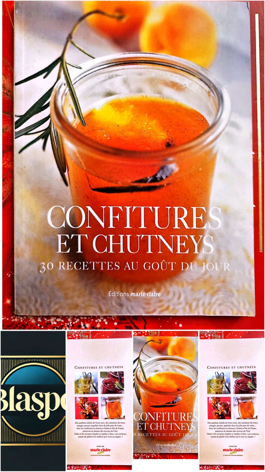 Confitures et Chutneys – 30 recettes au goût du jour – Marie Claire Idées livre de cuisine