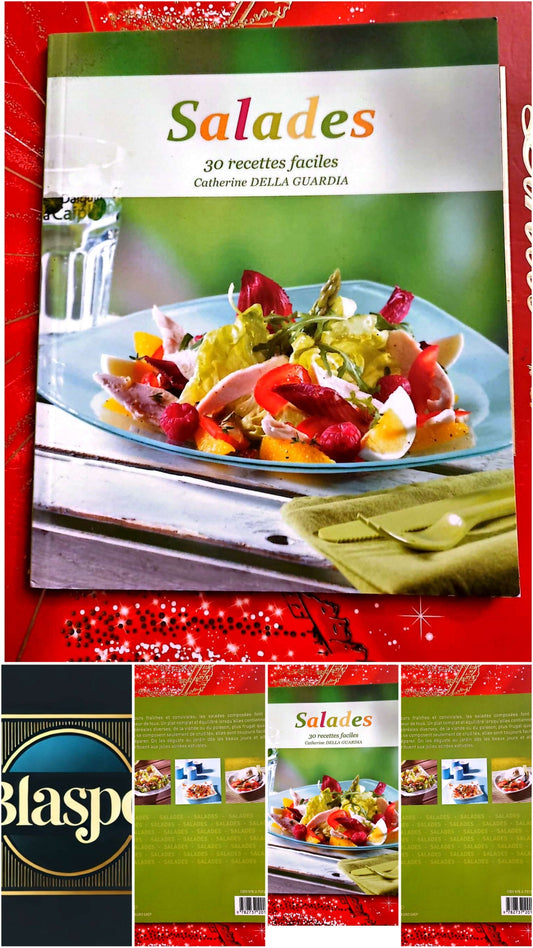 Salades – 30 recettes faciles – Catherine Della Guardia – Livre de cuisine livre de cuisine