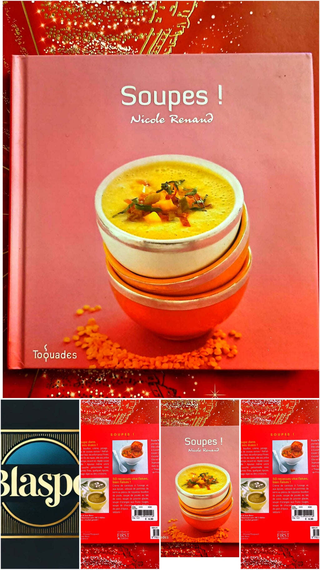Soupes ! – 50 recettes vite faites, bien faites – Nicole Renaud – Livre de cuisine livre de cuisine