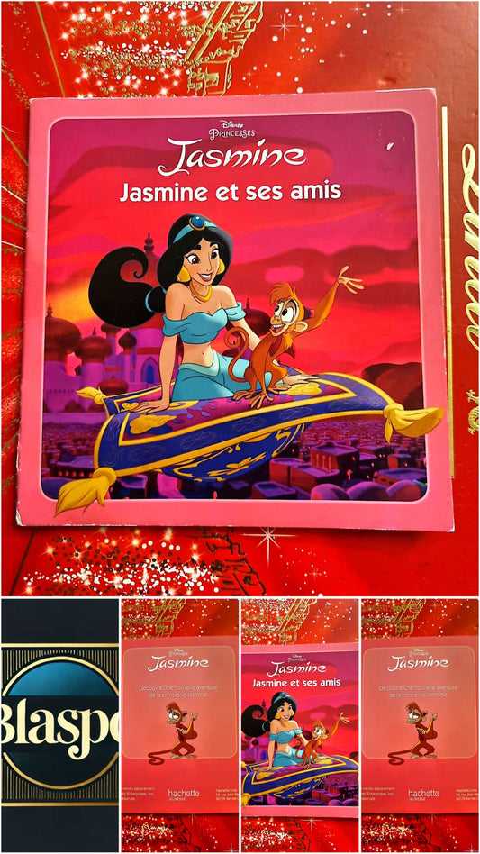 Jasmine et ses amis – Disney Princesses – Livre jeunesse illustré livre jeunesse