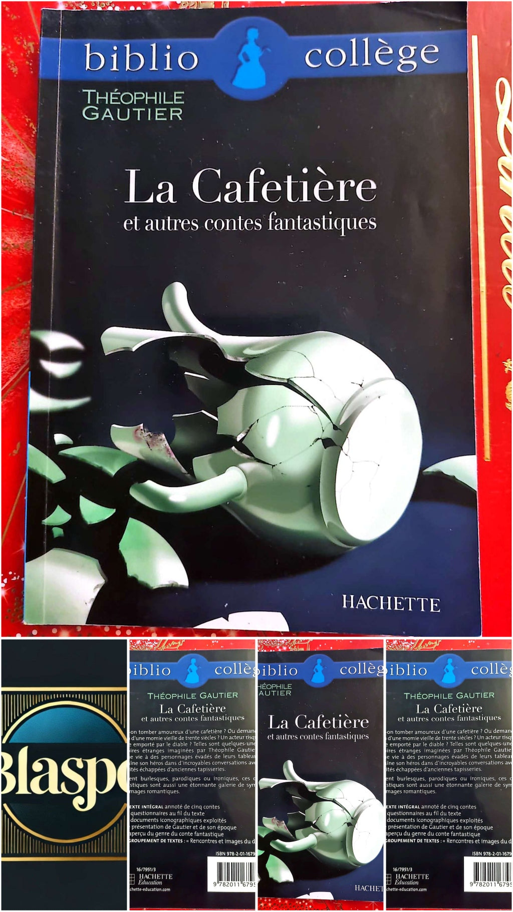 La Cafetière et autres contes fantastiques – Théophile Gautier – Biblio Collège – Hachette livre