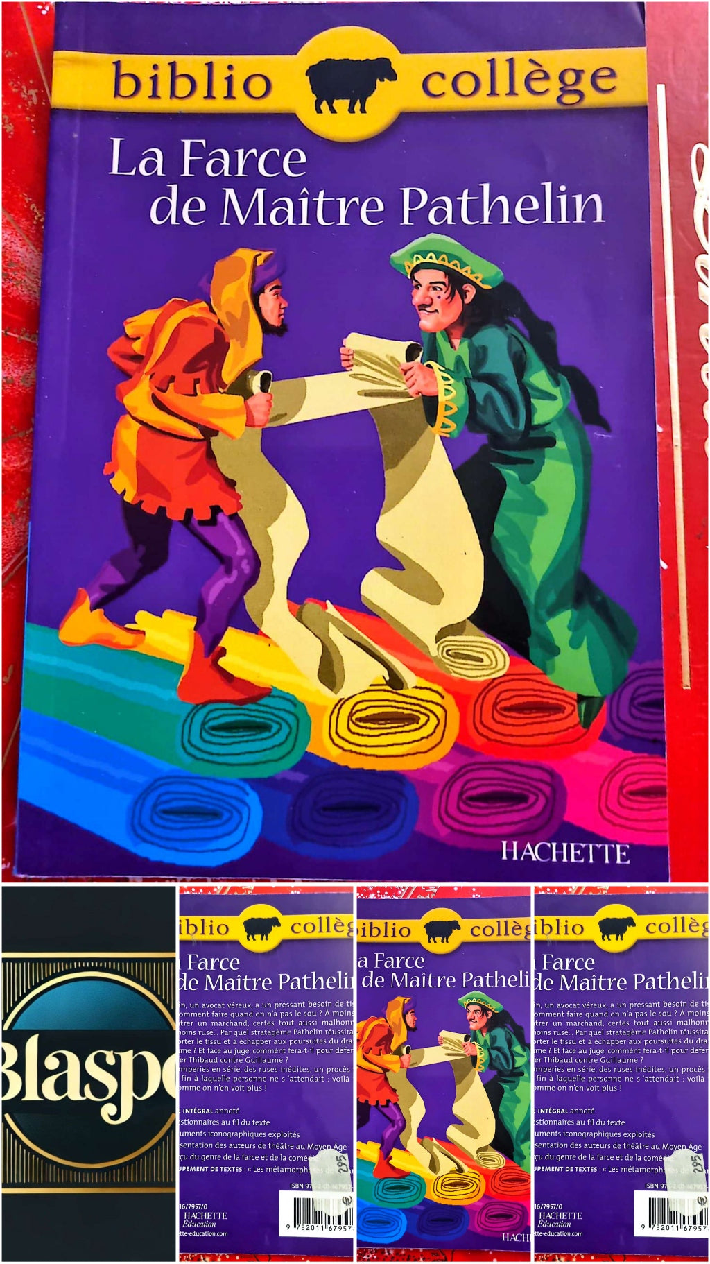 La Farce de Maître Pathelin – Théâtre médiéval – Biblio Collège – Hachette livre