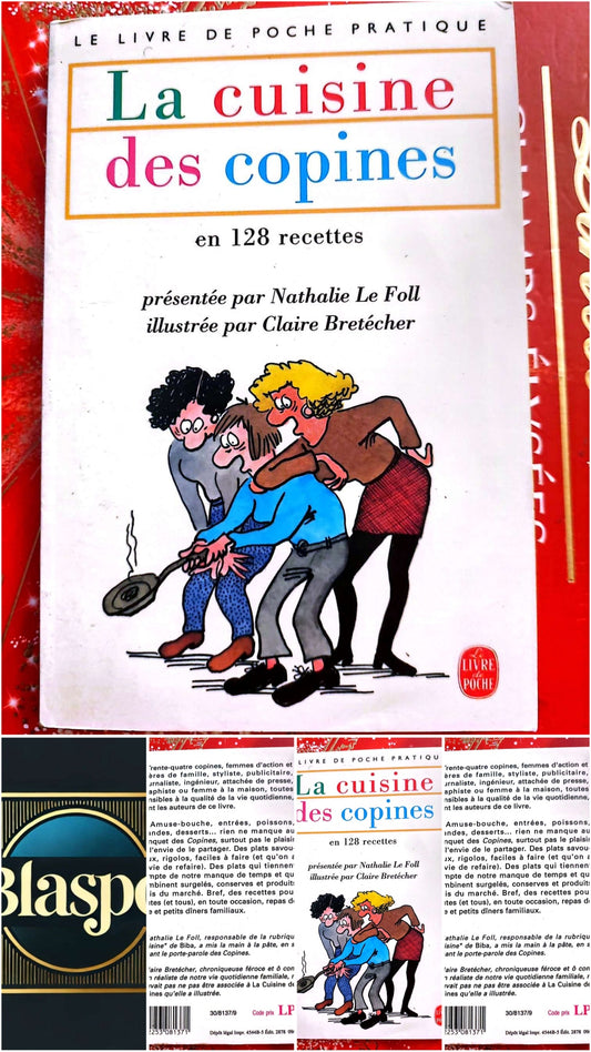 La Cuisine des Copines – 128 recettes – Livre de poche pratique livre