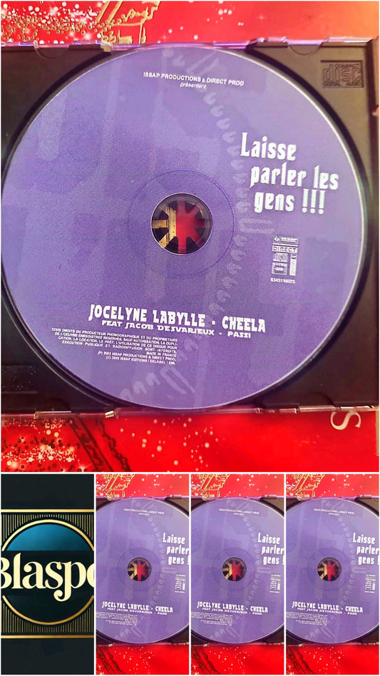 Jocelyne Labylle feat Jacob Desvarieux & Cheela – Laisse Parler Les Gens !!! – CD Single CD seul cd audio