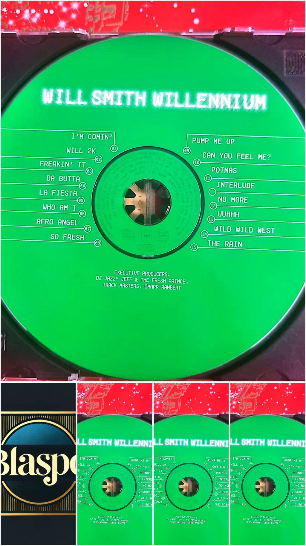 Will Smith – Willennium – CD Rap Hip-Hop cd seul cd audio