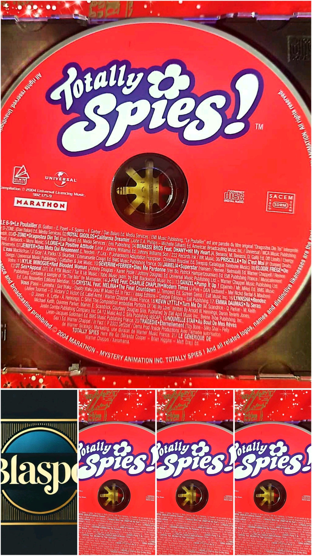 Cd seul Totally Spies! – Bande Originale – CD Compilation cd audio