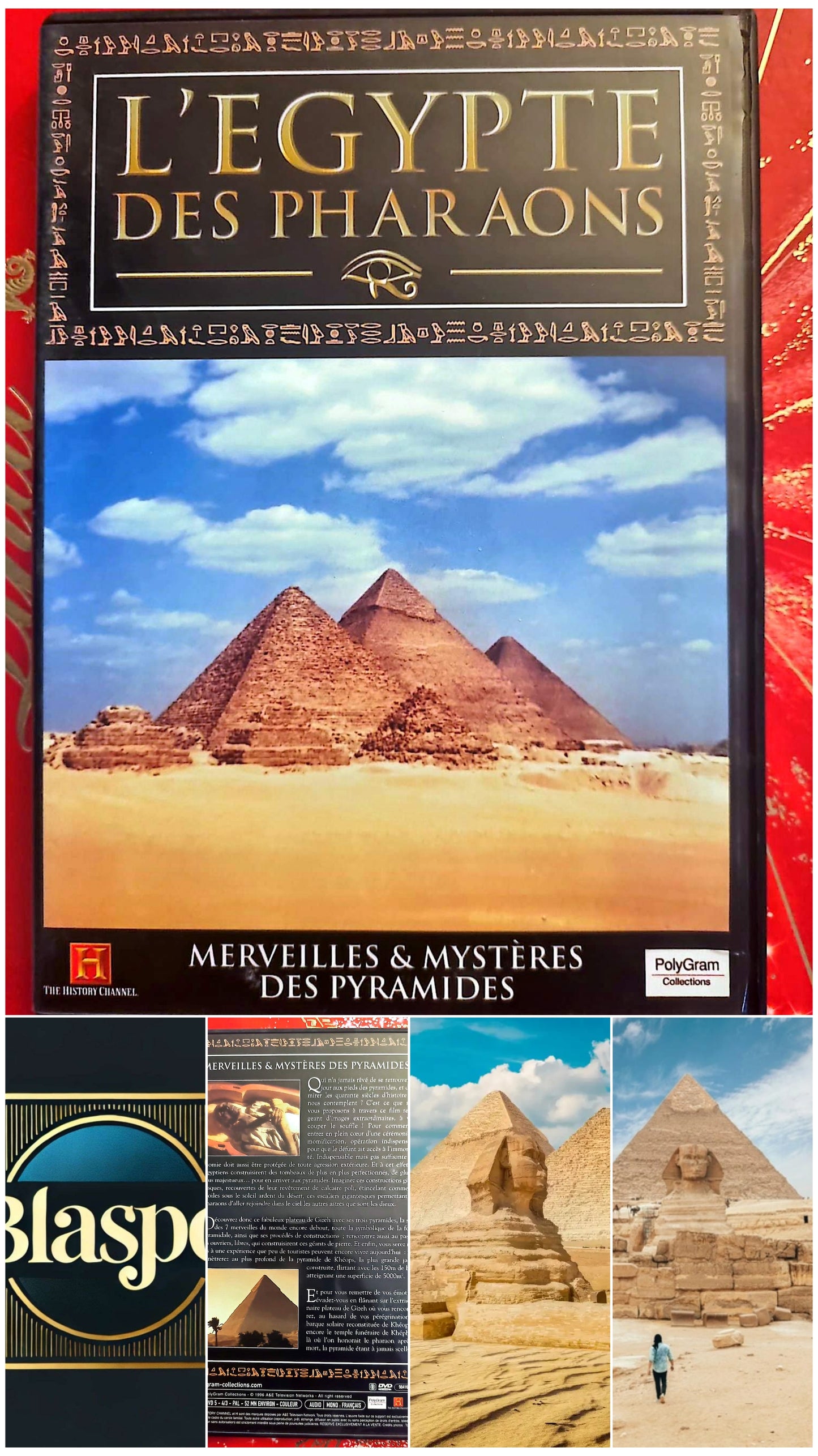 L’Égypte des Pharaons – Merveilles & Mystères des Pyramides – DVD Documentaire – History Channel