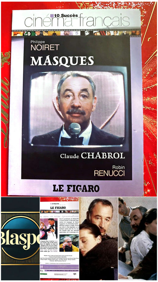 Masques – DVD – Film Policier Français – Philippe Noiret – Claude Chabrol