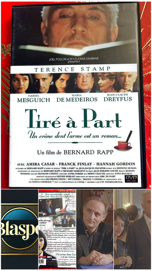 Tiré à Part – DVD – Film Policier Thriller – Terence Stamp – Bernard Rapp