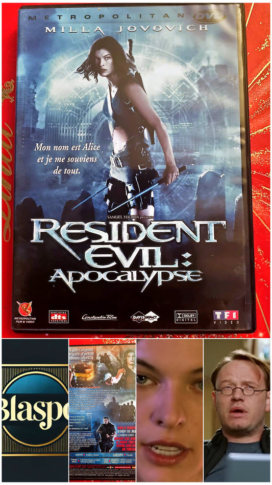 Resident Evil : Apocalypse – DVD – Film Action Horreur – Milla Jovovich