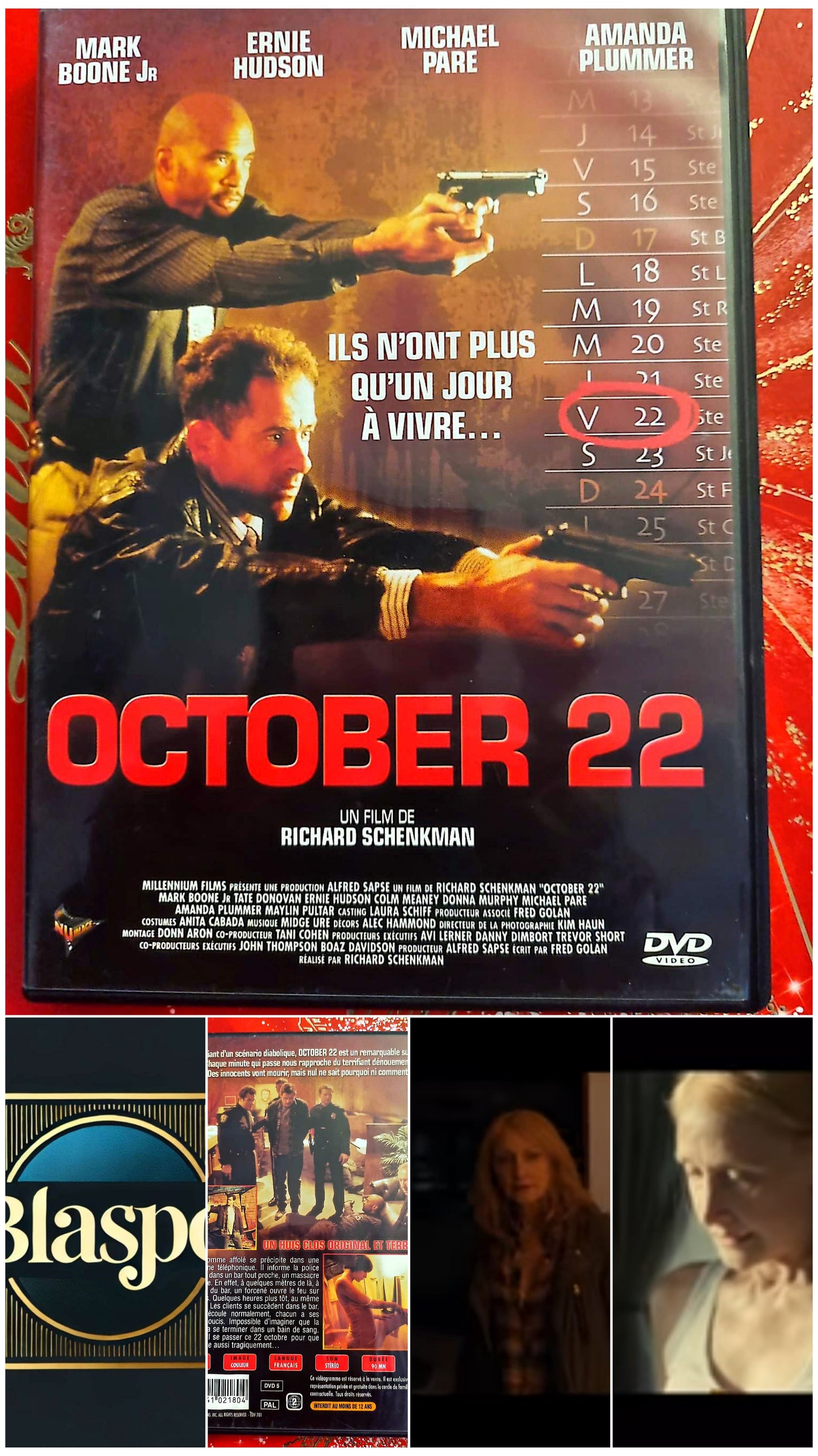 October 22 – DVD – Film Policier Thriller – Richard Schenkman