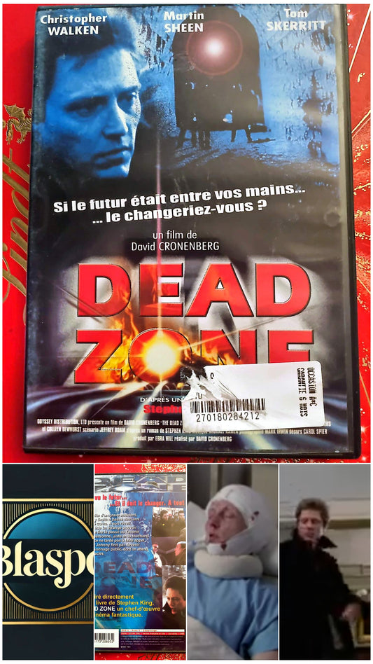 Dead Zone – DVD – Film Fantastique Thriller – David Cronenberg – Adaptation Stephen King