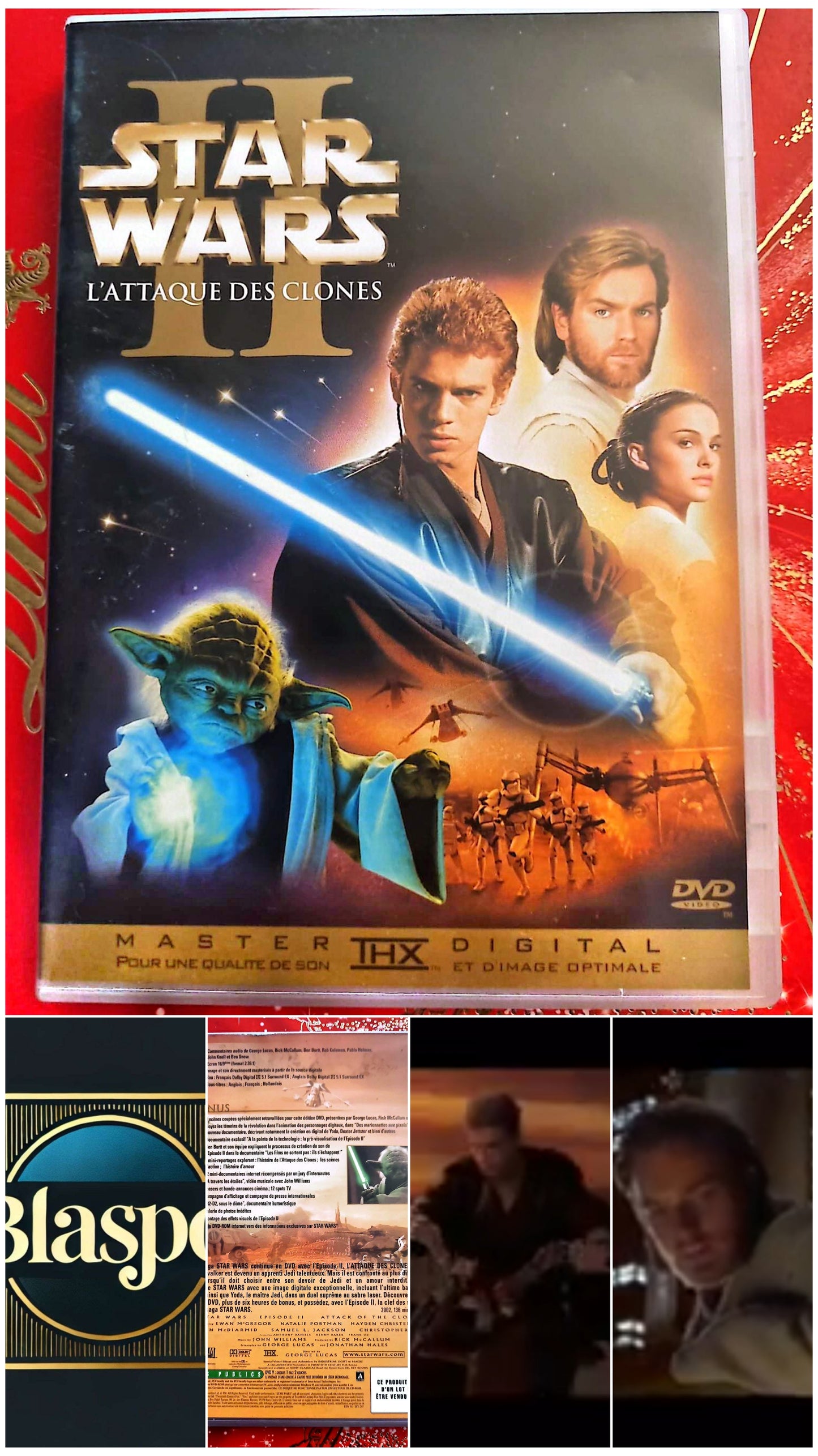 Star Wars Épisode II : L’Attaque des Clones – DVD – Science-Fiction – Saga Star Wars