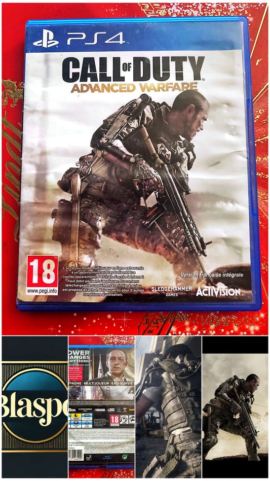 Call of Duty Advanced Warfare – PS4 – Jeu Vidéo – FPS – Version Française Intégrale
