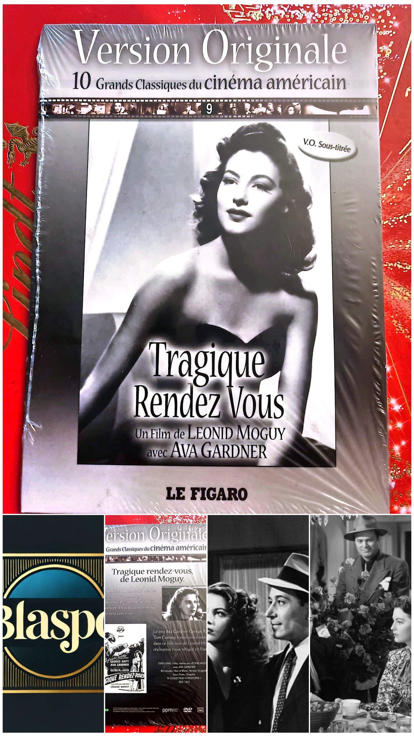 Tragique Rendez-vous – DVD – Ava Gardner – Film de Leonid Moguy – Version Originale Sous-Titrée