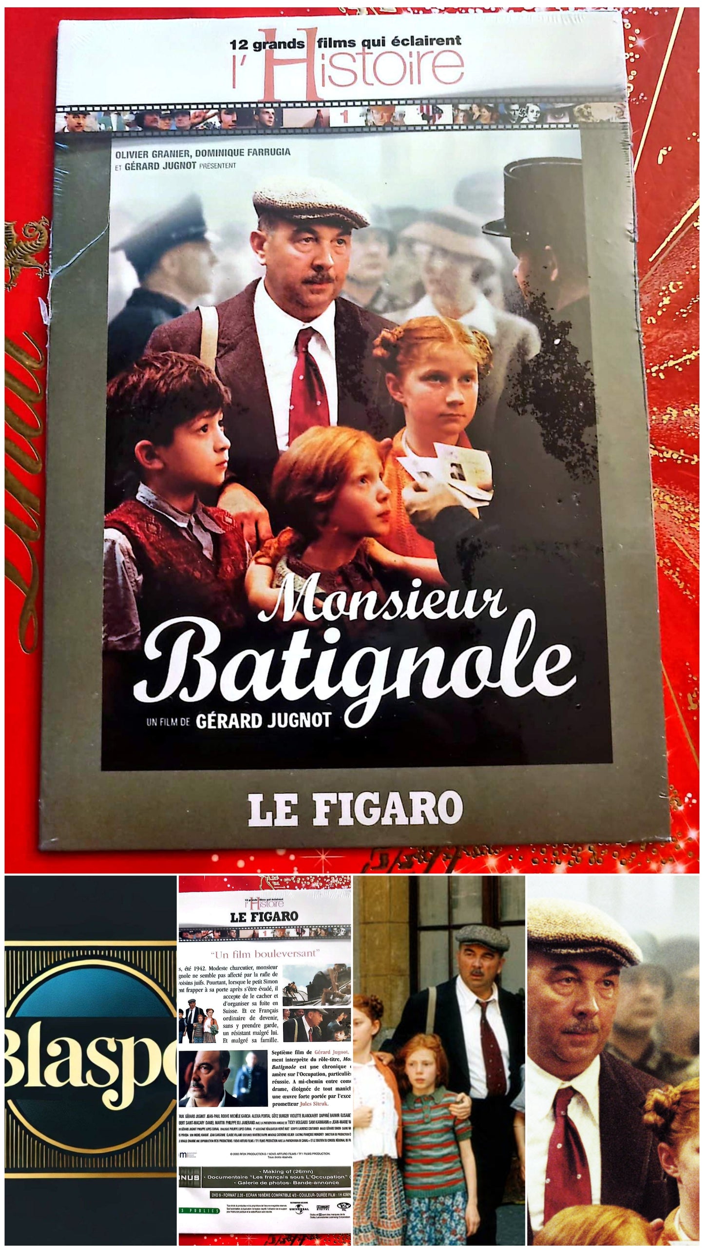 Monsieur Batignole – DVD – Gérard Jugnot – Film Historique – Édition Le Figaro