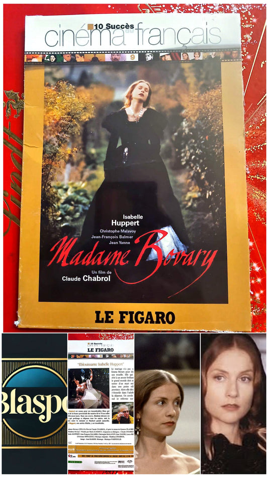 Madame Bovary – DVD – Isabelle Huppert – Film de Claude Chabrol – Édition Le Figaro