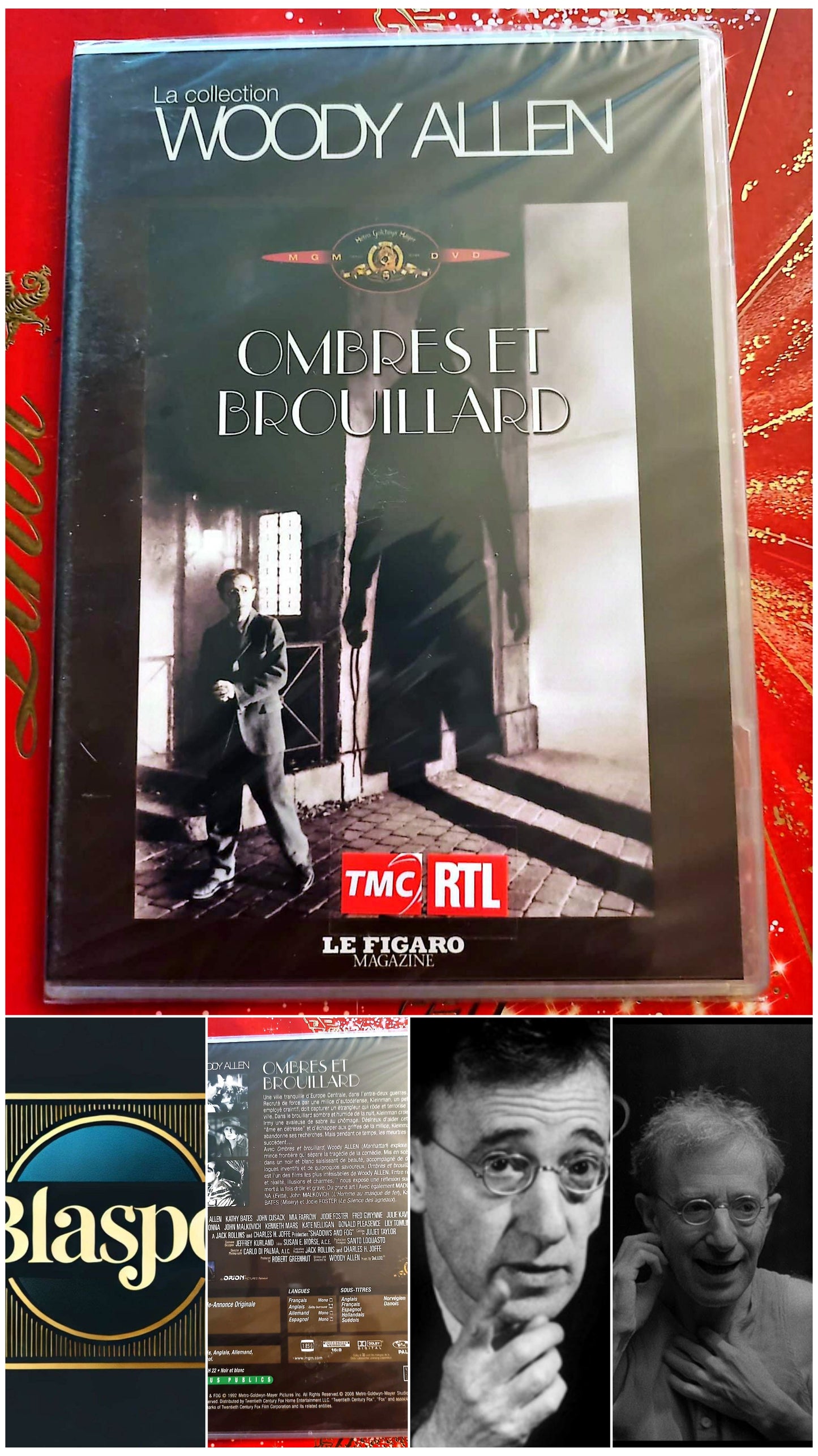 Ombres et Brouillard – DVD – Woody Allen – Film Noir et Blanc – Édition Le Figaro