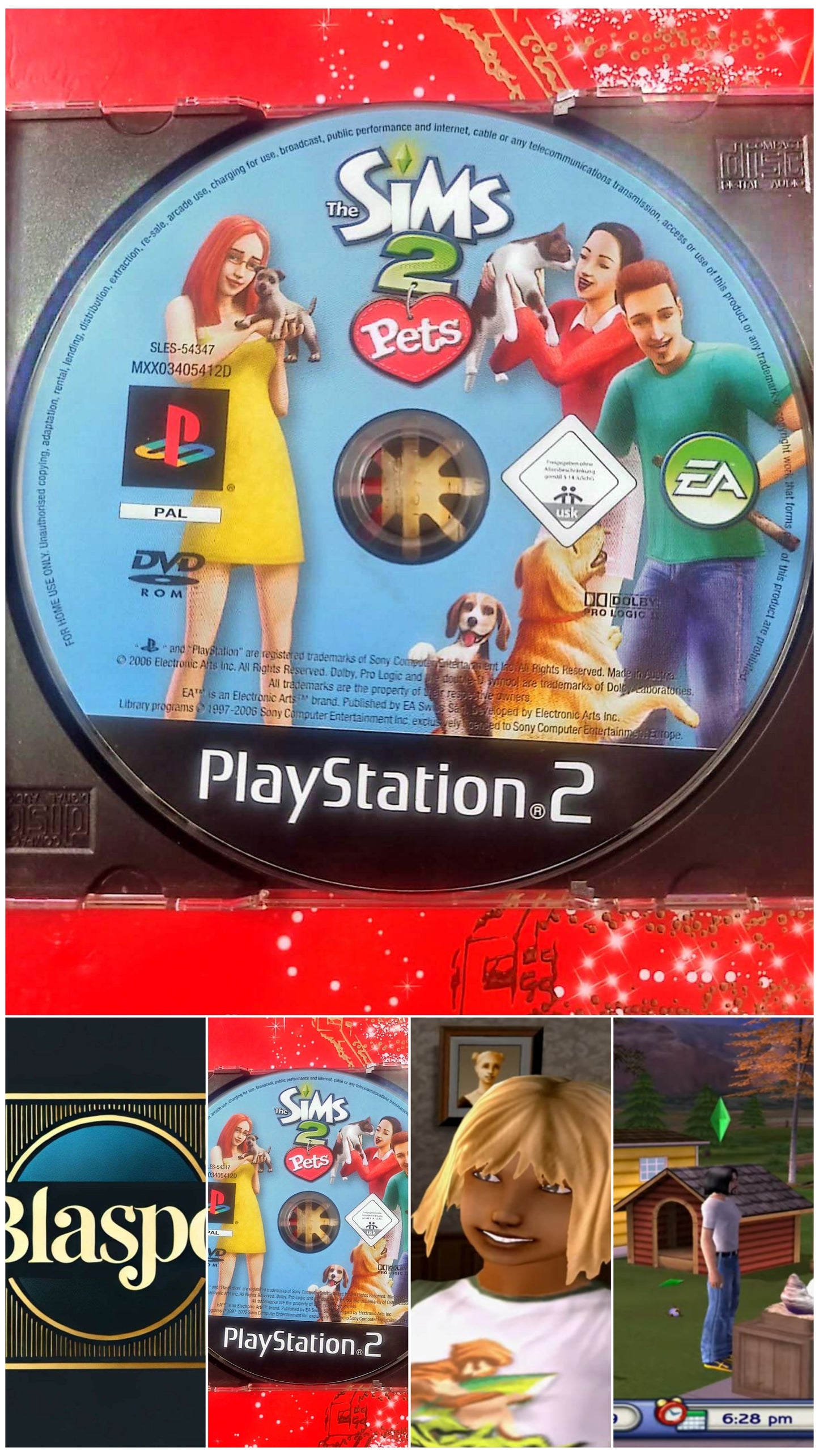 The Sims 2 Pets – Jeu PS2 – CD seul sans boîtier