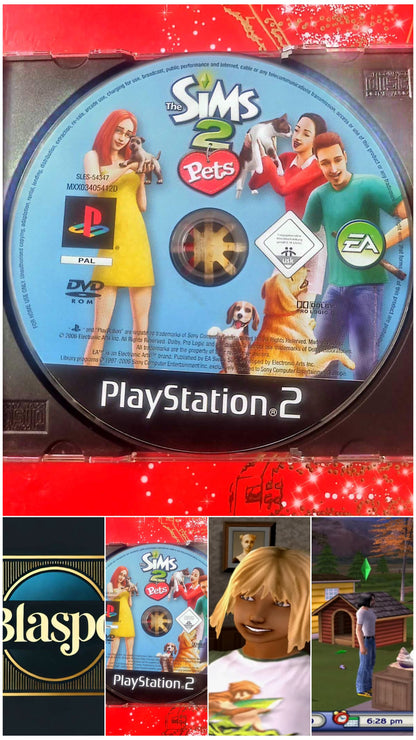 The Sims 2 Pets – Jeu PS2 – CD seul sans boîtier