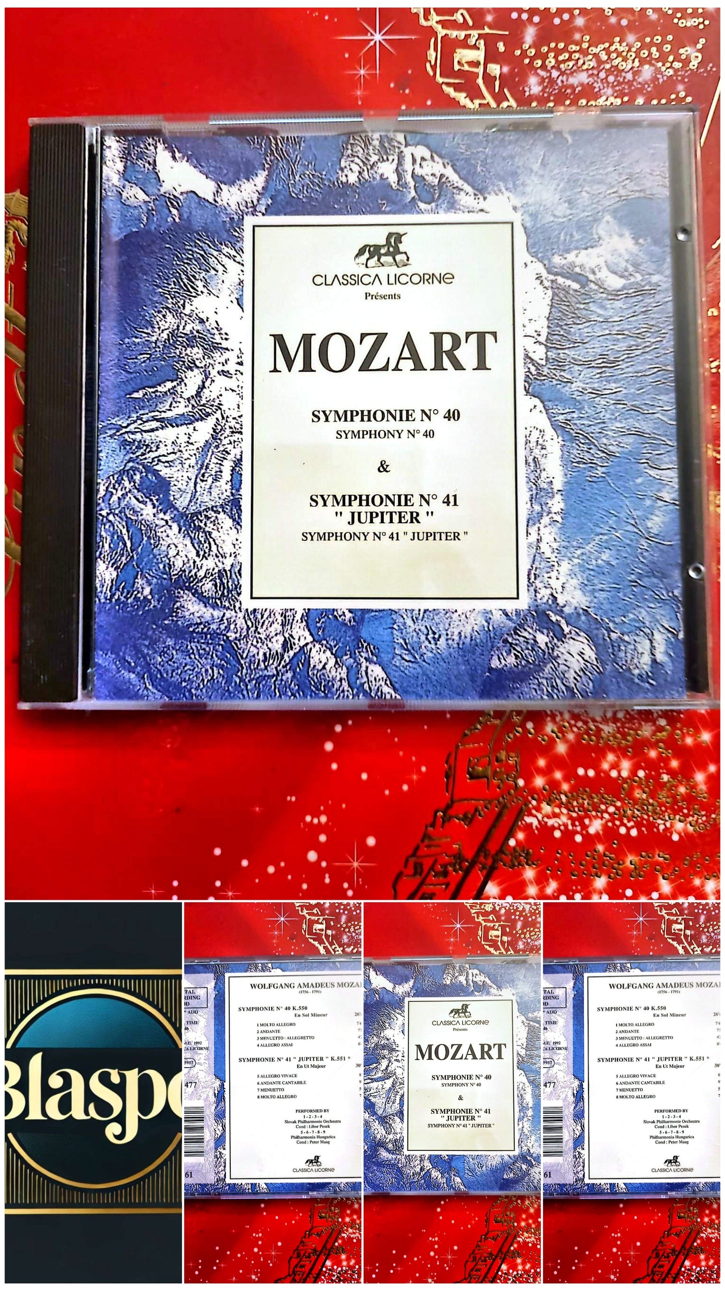 Mozart – Symphonie n°40 & n°41 Jupiter – CD Classique