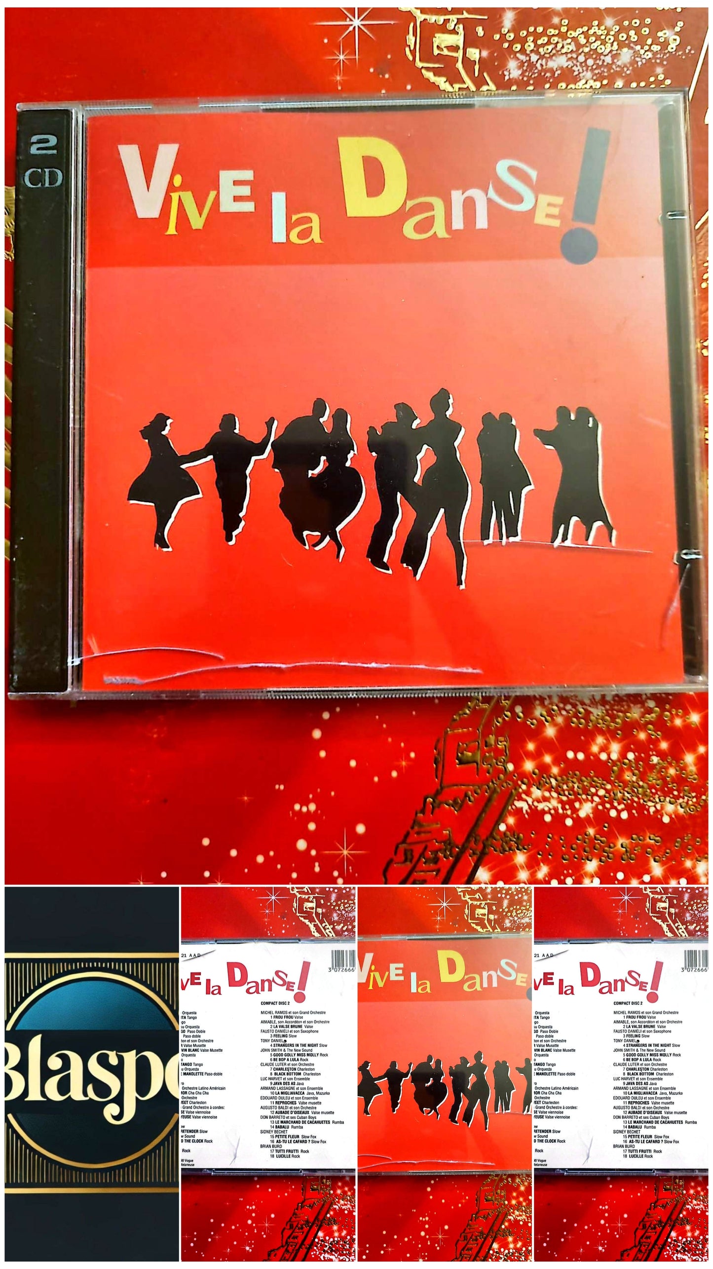 Vive la Danse ! – Coffret 2 CD – Musiques de danse