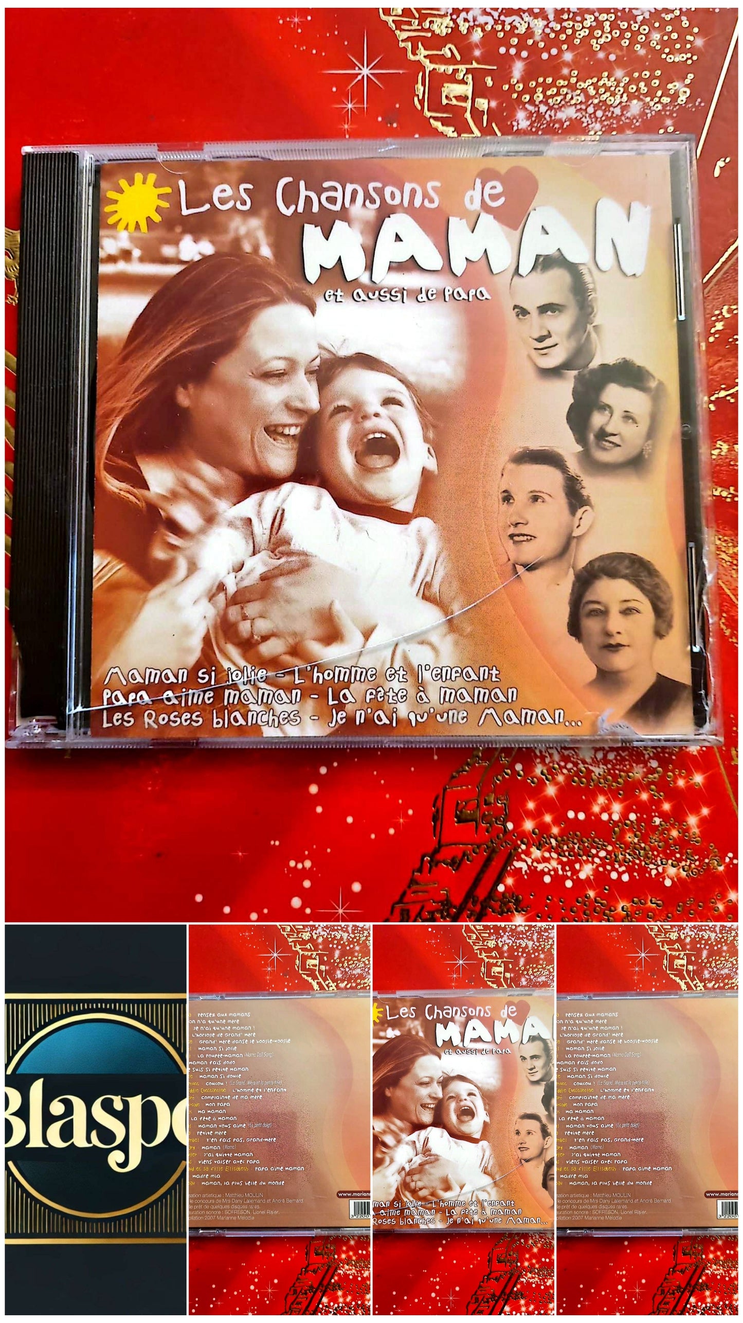 Les Chansons de Maman (et aussi de Papa) – Compilation – CD Audio