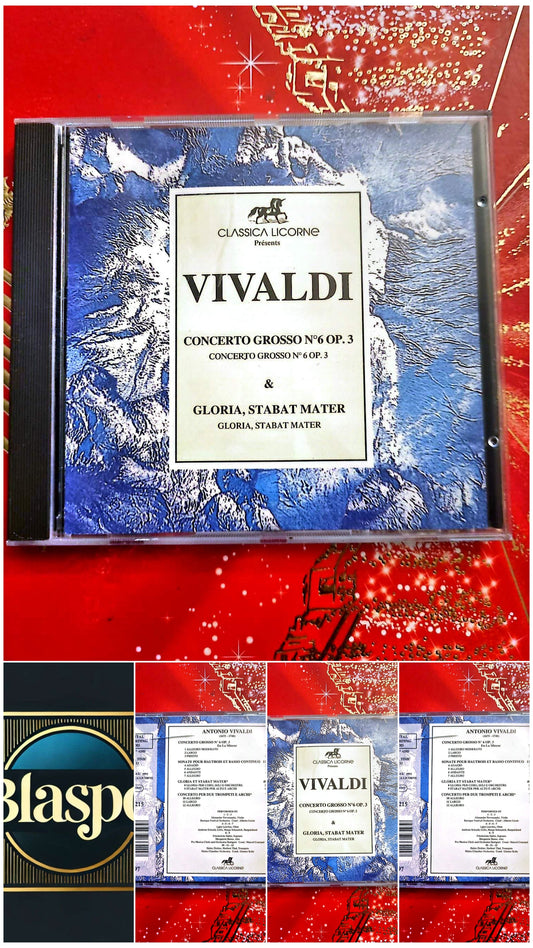 Vivaldi – Concerto Grosso n°6 Op.3 / Gloria / Stabat Mater – CD Classique
