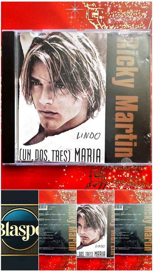 Ricky Martin – Maria (Un, Dos, Tres) – CD Single