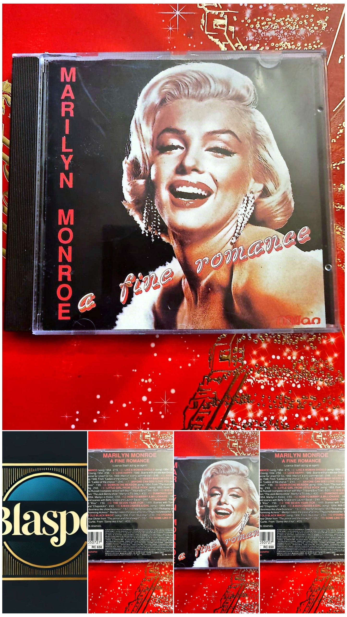 Marilyn Monroe – A Fine Romance – CD Bande Originale & Chansons