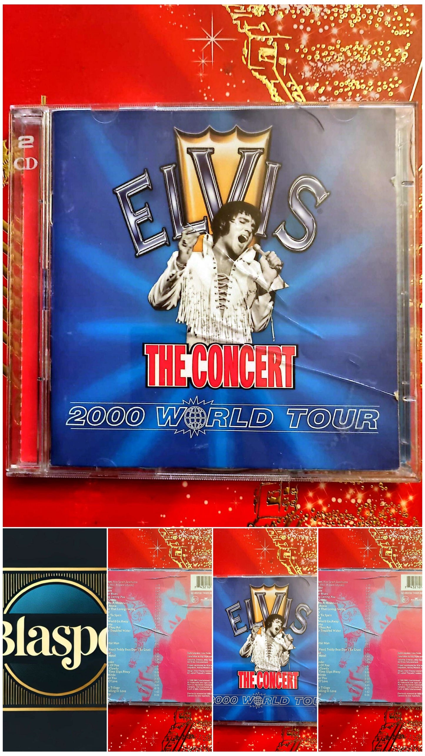 Elvis Presley – The Concert 2000 World Tour – Album Live – Double CD