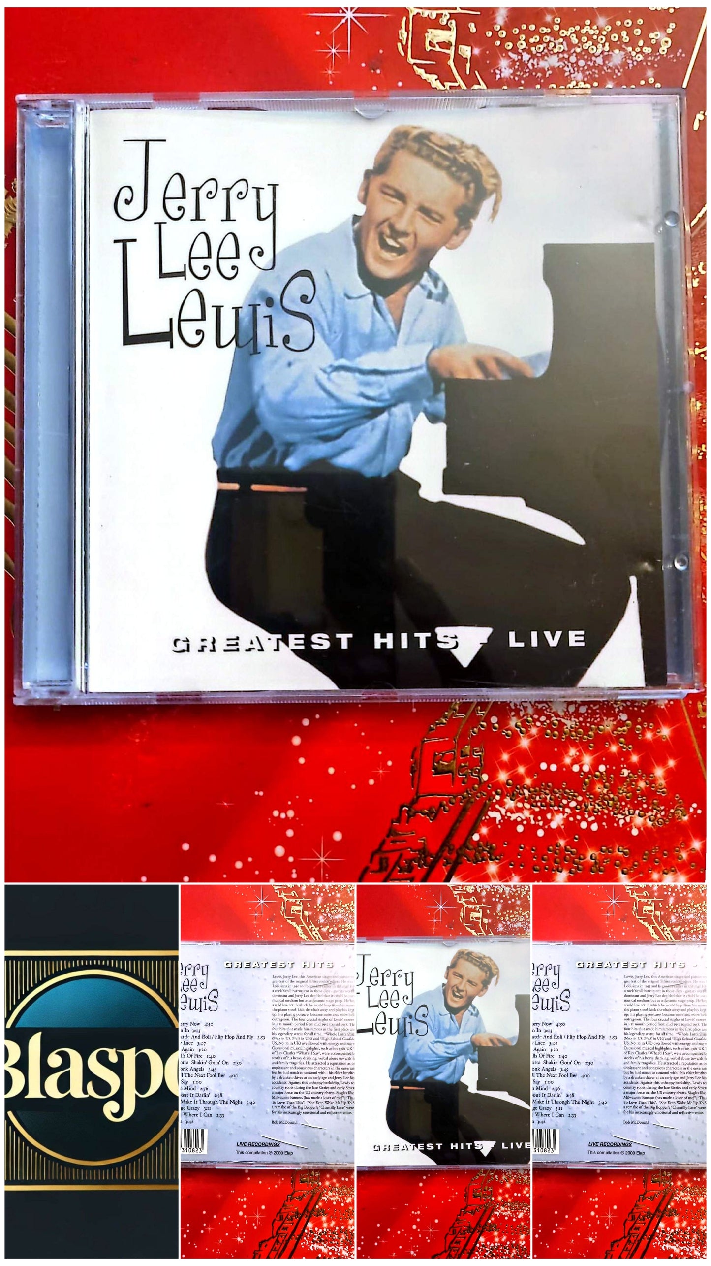 Jerry Lee Lewis – Greatest Hits Live – Album Live – CD Rock