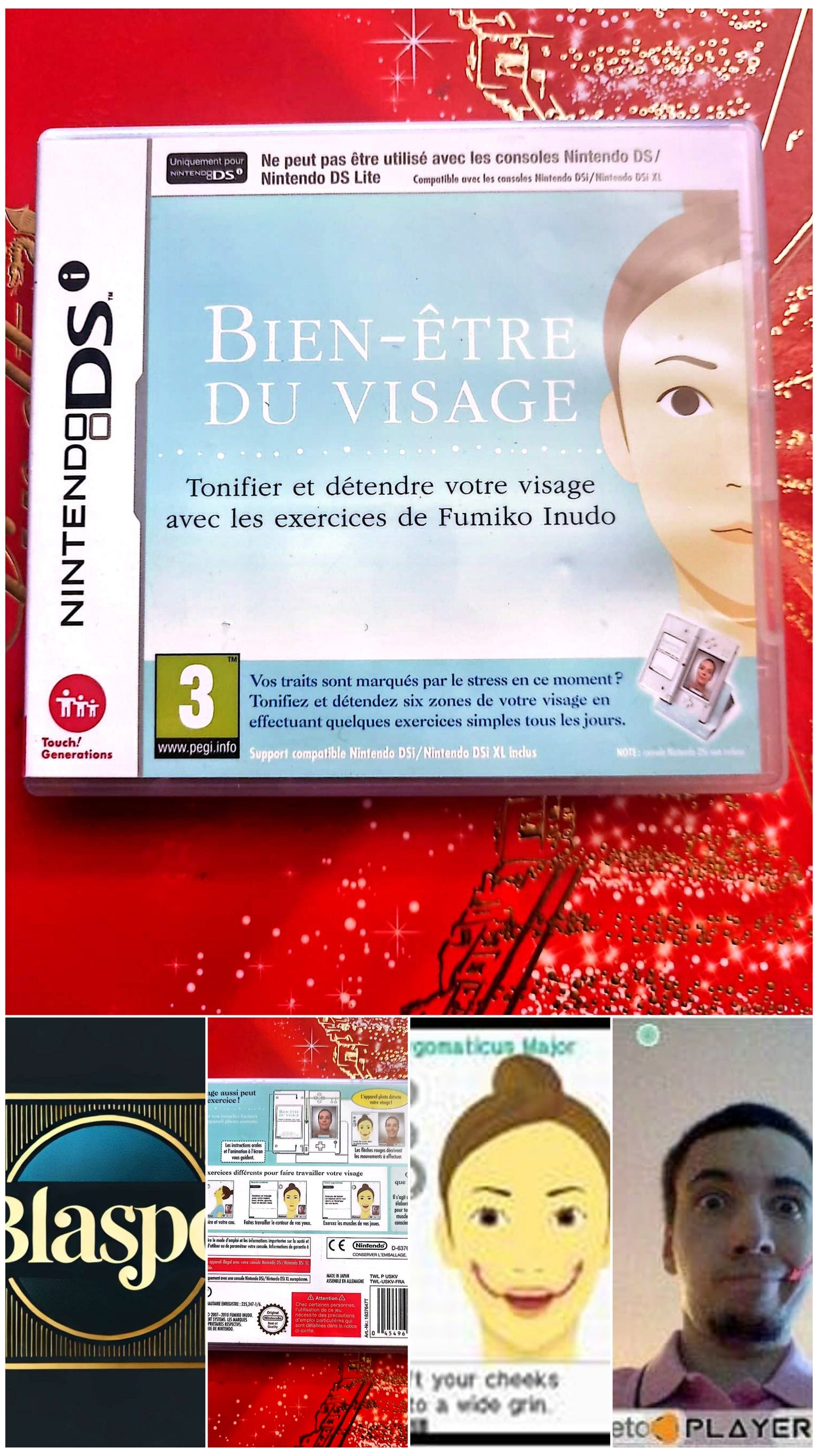 Bien-Être du Visage – Jeu Nintendo DS – Simulation Santé