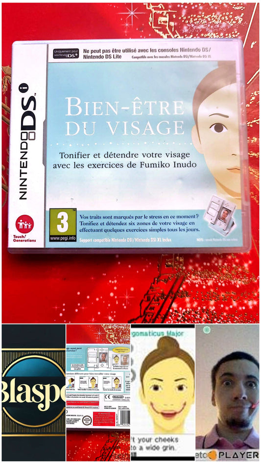 Bien-Être du Visage – Jeu Nintendo DS – Simulation Santé