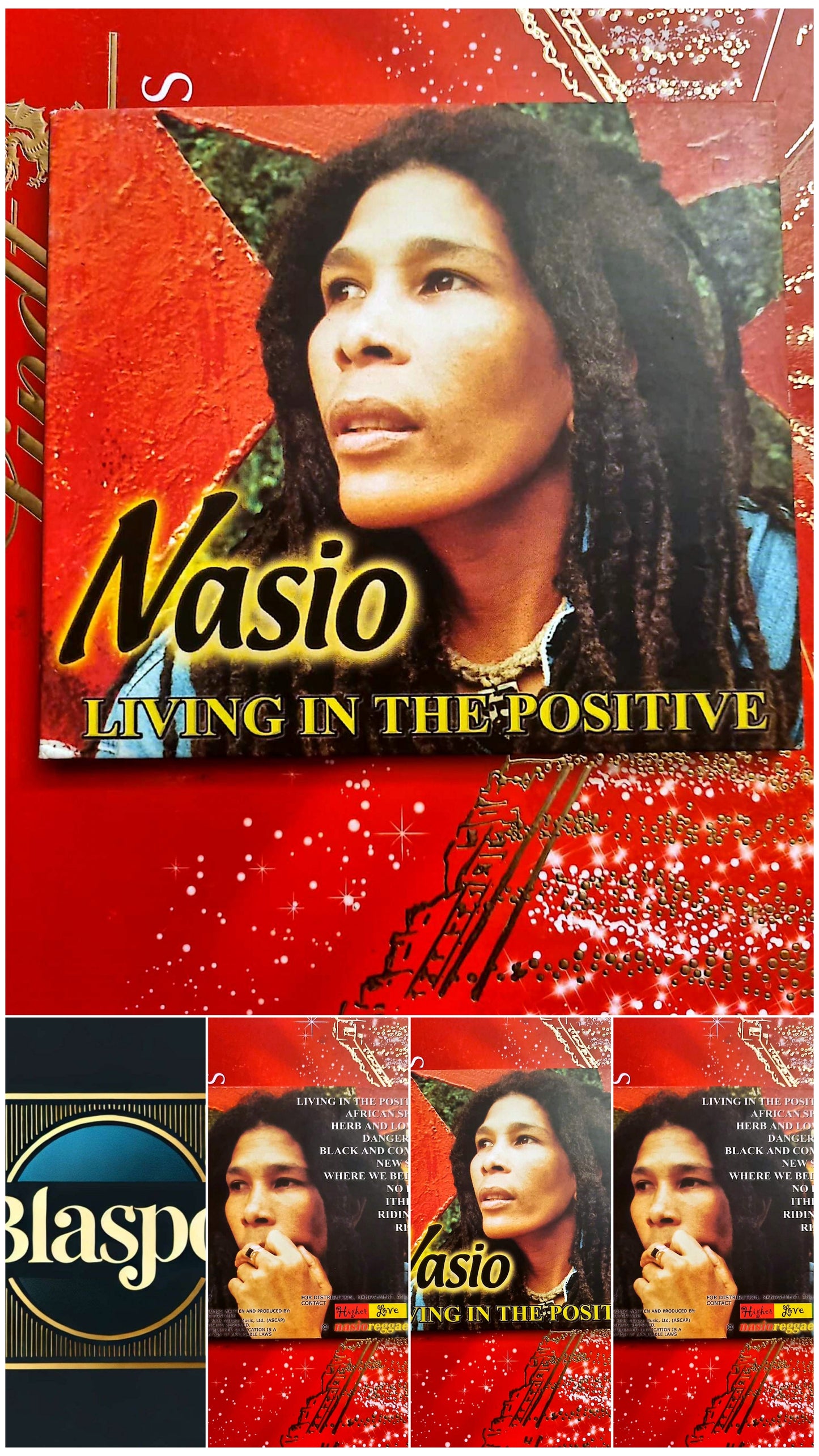 Nasio – Living in the Positive – Album Reggae – CD Audio