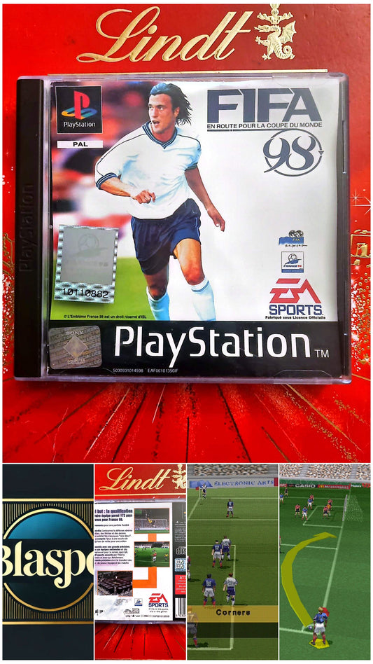 Jeu PS1 FIFA 98 – En route pour la Coupe du Monde – PlayStation – PAL