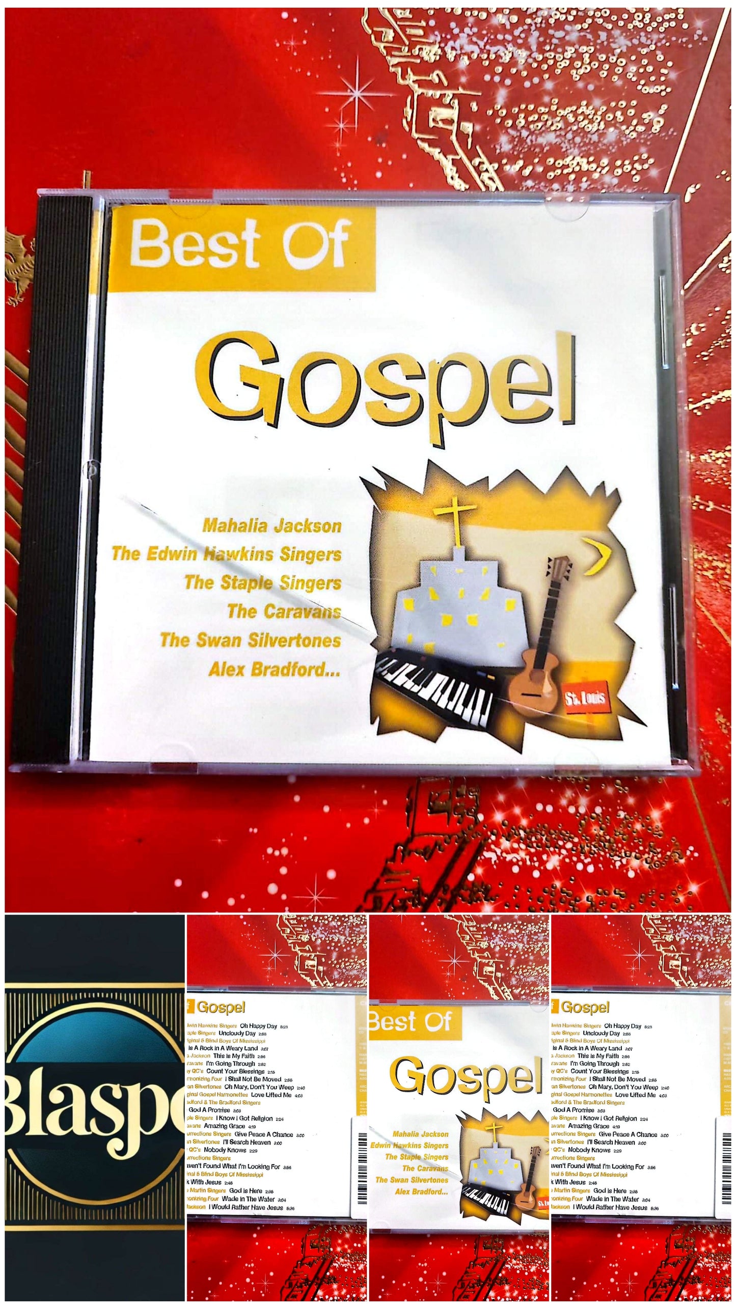 CD Gospel – Best Of Gospel – Mahalia Jackson, The Staple Singers, Edwin Hawkins