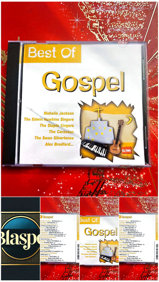 CD Gospel – Best Of Gospel – Mahalia Jackson, The Staple Singers, Edwin Hawkins