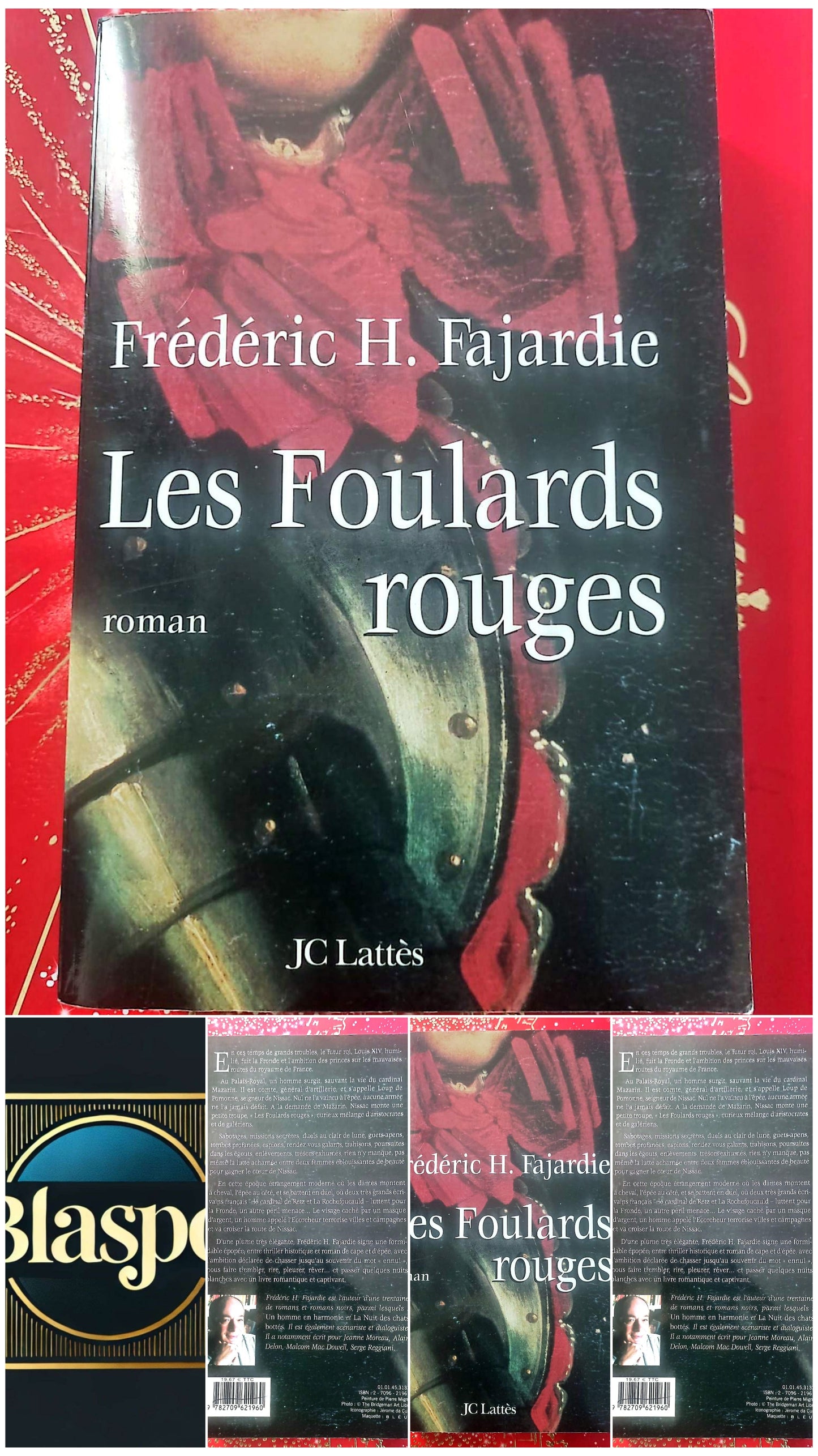 Les Foulards rouges – Frédéric H. Fajardie – Roman historique – JC Lattès