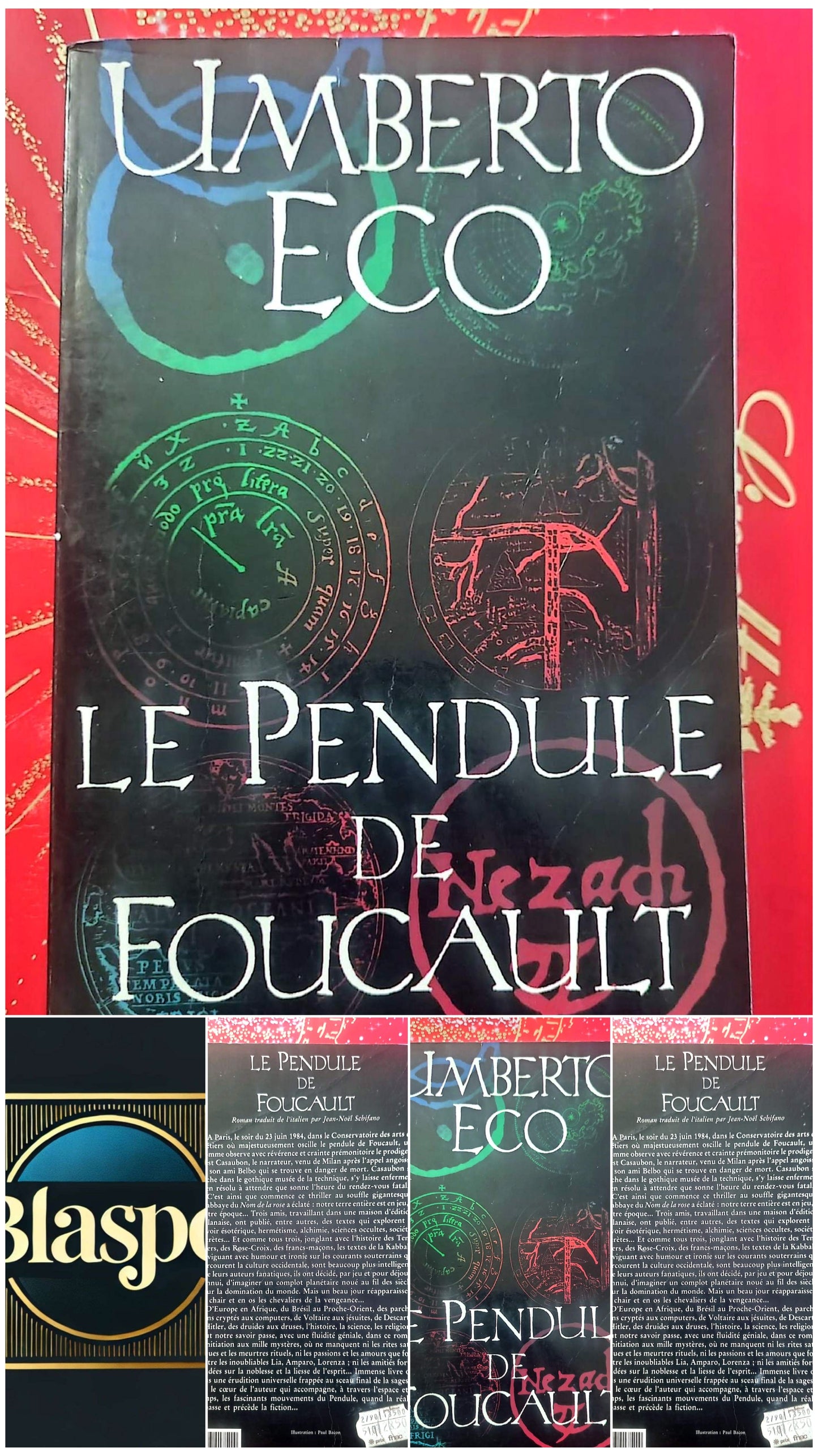 Le Pendule de Foucault – Umberto Eco – Roman ésotérique – Grasset