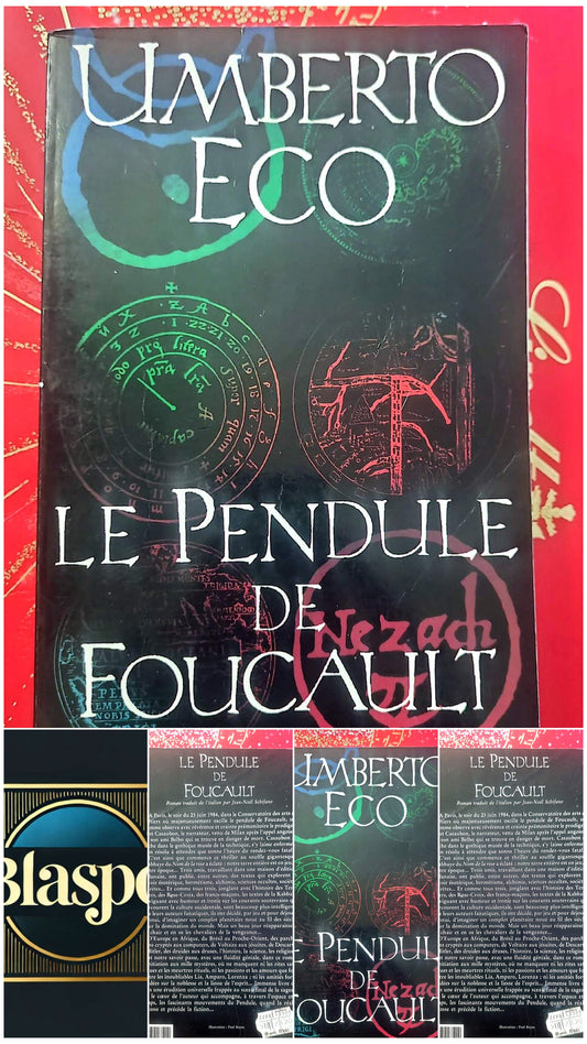 Le Pendule de Foucault – Umberto Eco – Roman ésotérique – Grasset