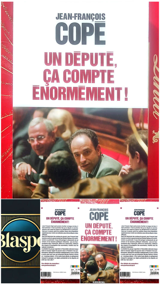 Un député, ça compte énormément ! – Jean-François Copé – Essai politique – Albin Michel