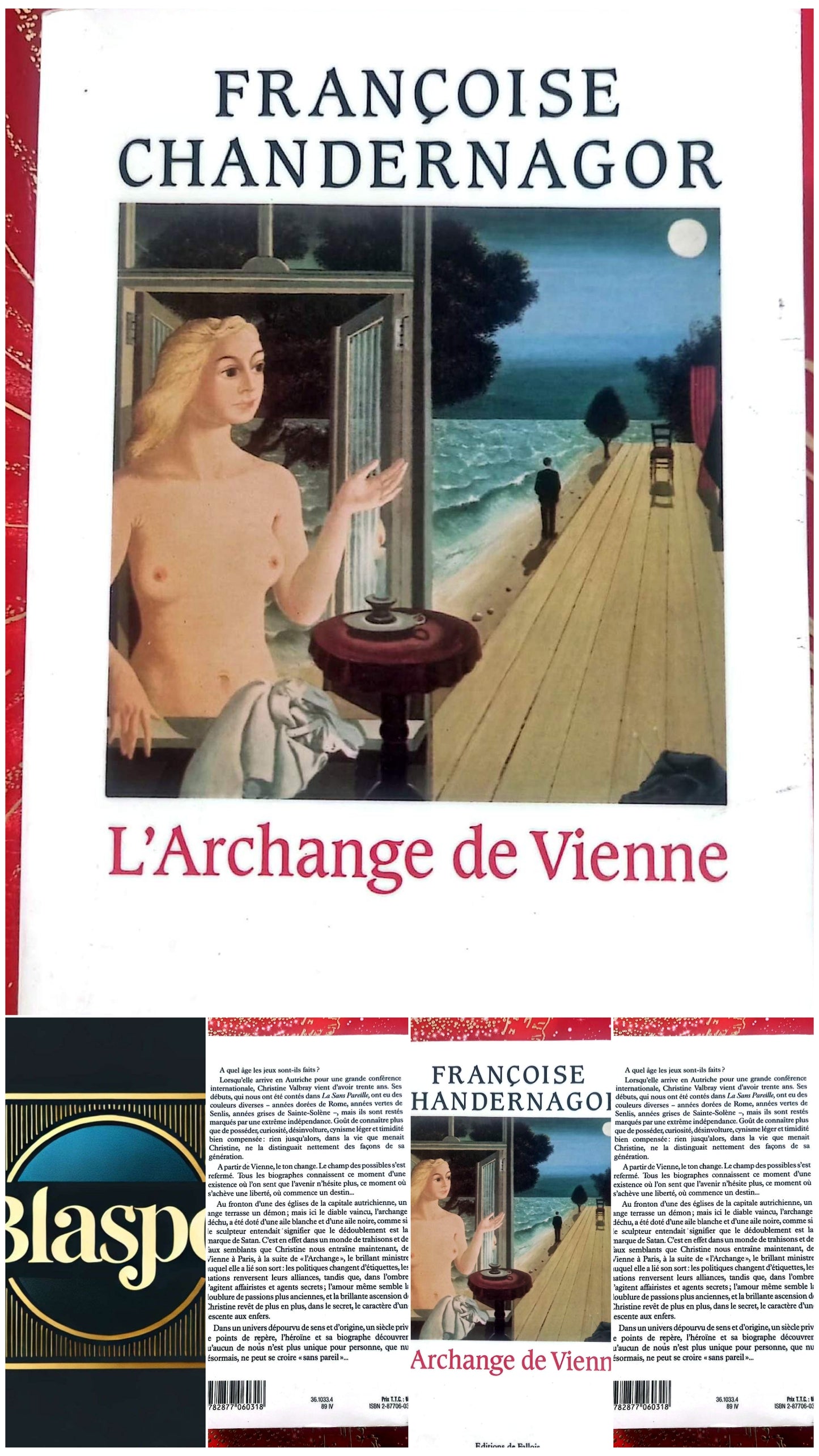 L’Archange de Vienne – Françoise Chandernagor – Roman historique – Éditions de Fallois