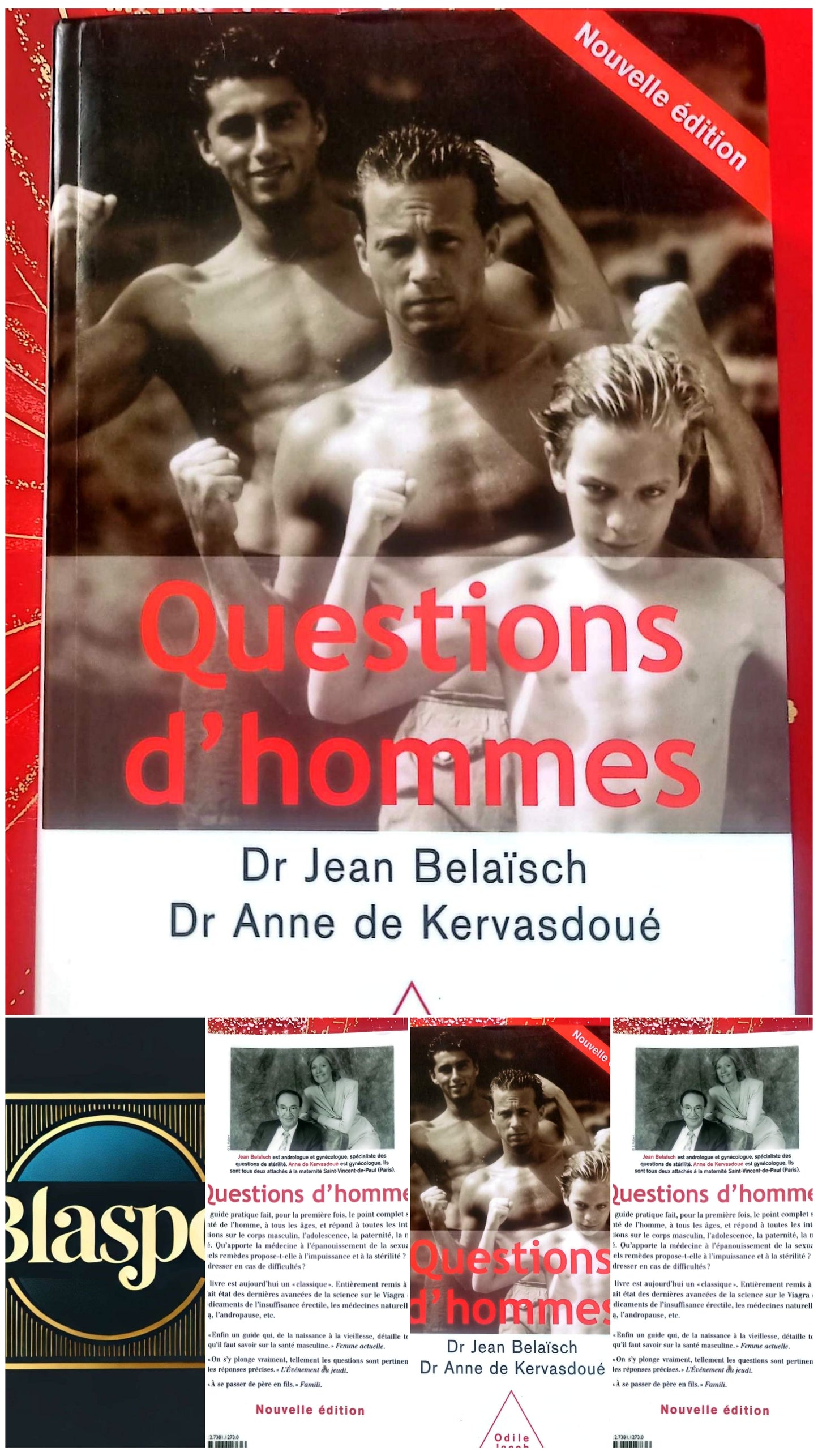 Questions d’hommes – Dr Jean Belaïsch & Dr Anne de Kervasdoué – Guide santé masculine – Odile Jacob