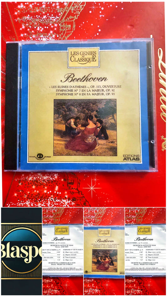 Beethoven – Symphonies n°7 & n°8 – Les Ruines d’Athènes – CD Classique