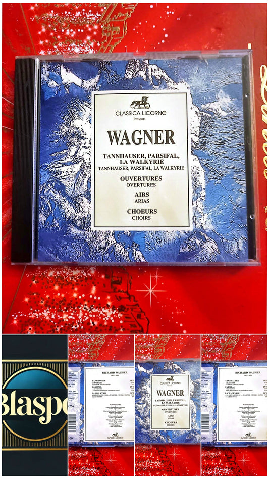 Richard Wagner – Tannhäuser, Parsifal, La Walkyrie – CD Classique